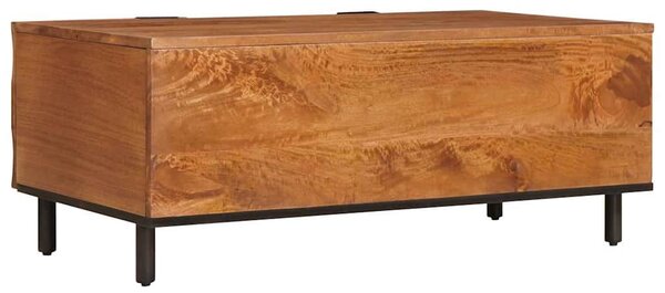 Dohányzóasztal Barna 100 x 54 x 40 cm Tömör Mangófát