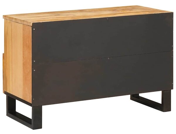TV szekrény fiókkal Barna 70 x 33 x 46 cm Tömör Mangófát