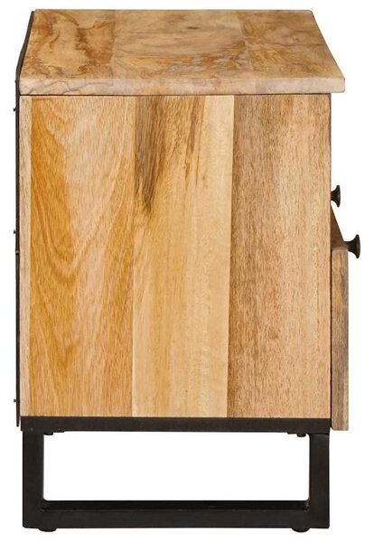 TV szekrény fiókkal Barna 70 x 33 x 46 cm Tömör Mangófát