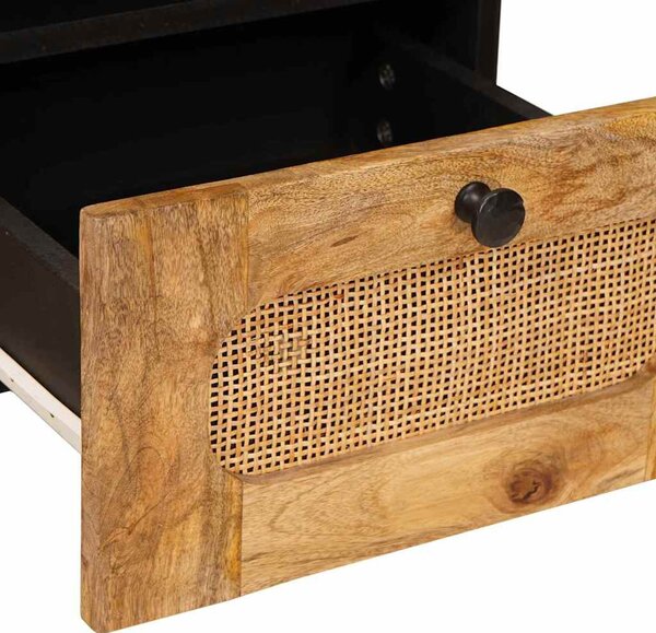 TV szekrény fiókkal Barna 70 x 33 x 46 cm Tömör Mangófát