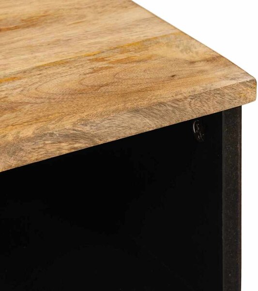 TV szekrény fiókkal Barna 70 x 33 x 46 cm Tömör Mangófát