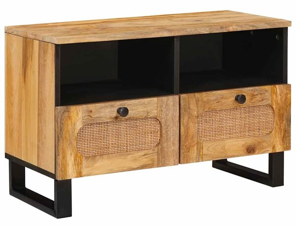 TV szekrény fiókkal Barna 70 x 33 x 46 cm Tömör Mangófát