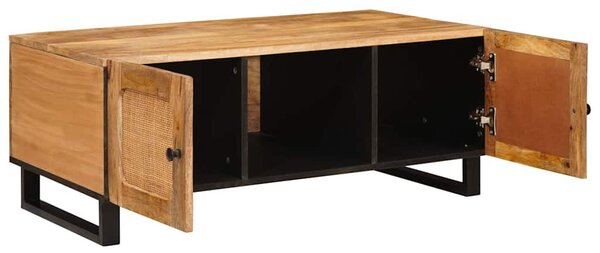 Dohányzóasztal Artisan tölgy 100 x 54 x 40 cm Tömör Mangófát