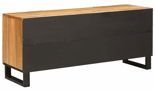 TV szekrény fiókkal Barna 105 x 33 x 46 cm Tömör Mangófát