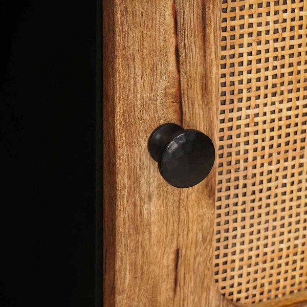 Dohányzóasztal Artisan tölgy 100 x 54 x 40 cm Tömör Mangófát