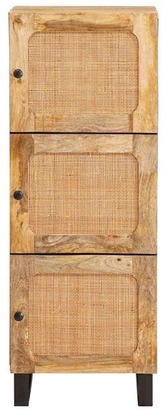 Magasfiú fiókkal ajtóval Barna 40 x 33 x 110 cm Tömör Mangófát