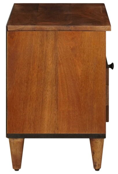 TV szekrény fiókkal Dió 80 x 33 x 46 cm Tömör Mangófát