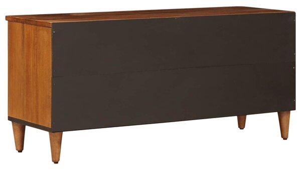 TV szekrény fiókkal Dió 100 x 33 x 46 cm Tömör Mangófát