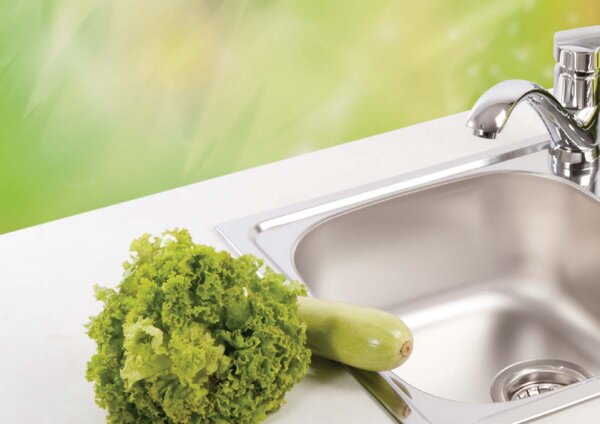 Luna Flex 2D 90 Kétmedencés Inox Mosogató