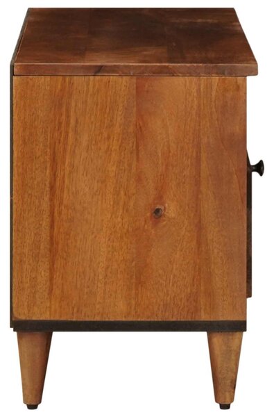 TV szekrény fiókkal Dió 100 x 33 x 46 cm Tömör Mangófát