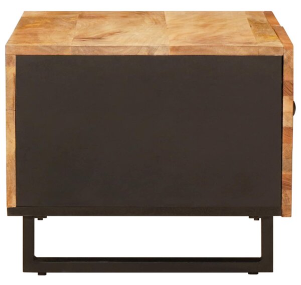 Dohányzóasztal Barna 80 x 50 x 40 cm Tömör Mangófát
