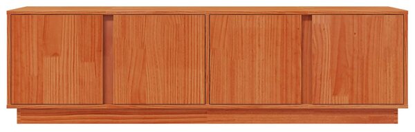 VidaXL TV szekrény Viaszbarna 140 x 40 x 40 cm Tömör fenyő