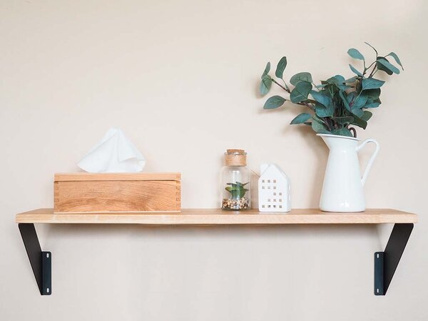 ATMOWOOD Tölgyfa polc 80 cm