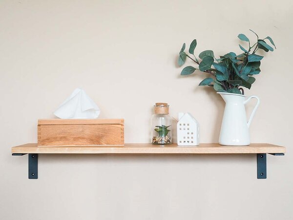 ATMOWOOD Tölgyfa polc 80 cm