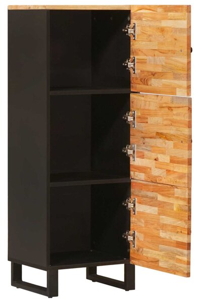 Tároló Magasítószekrény Barna 40 x 33 x 110 cm Tömör Mangófát