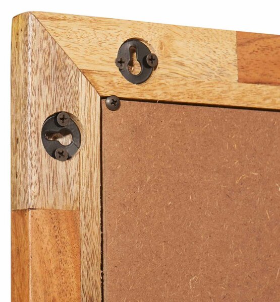 Fürdőszobai tükör Artisan tölgy 50 x 70 x 2,5 cm Tömör Mangófát