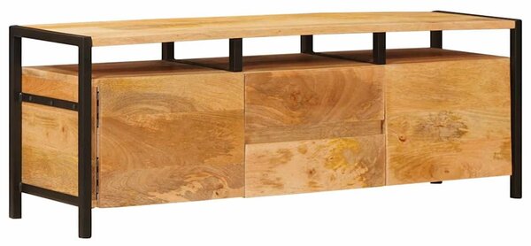 Tároló szekrények fiókkal Barna 110 x 30 x 40 cm Tömör Mangófát