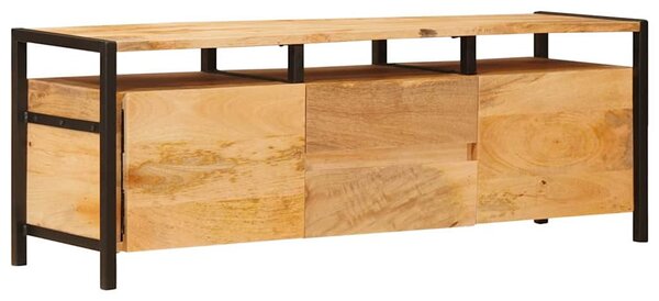 Tároló szekrények fiókkal Barna 110 x 30 x 40 cm Tömör Mangófát