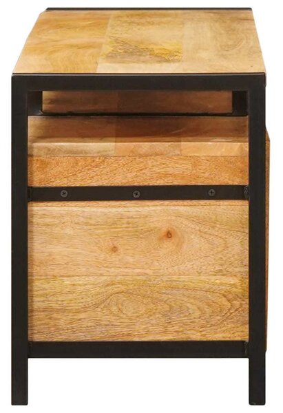 Tároló szekrények fiókkal Barna 110 x 30 x 40 cm Tömör Mangófát