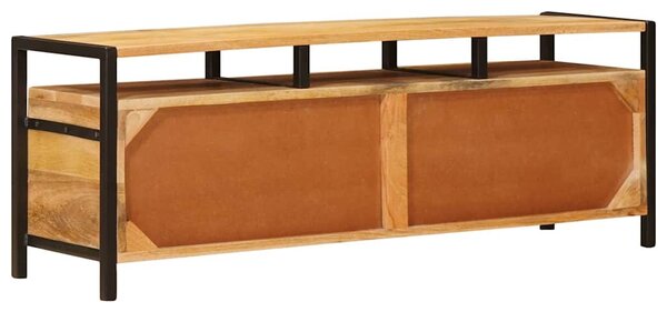 Tároló szekrények fiókkal Barna 110 x 30 x 40 cm Tömör Mangófát