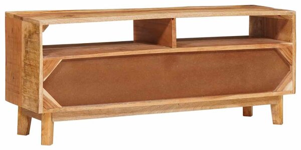 Tároló szekrények ajtóval Barna 110 x 30 x 45 cm Tömör Mangófát