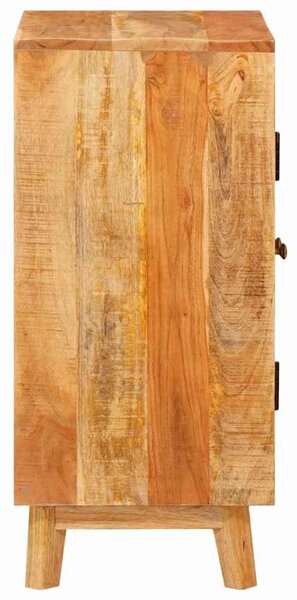Tároló szekrények ajtóval Barna 55 x 35 x 75 cm Tömör Mangófát
