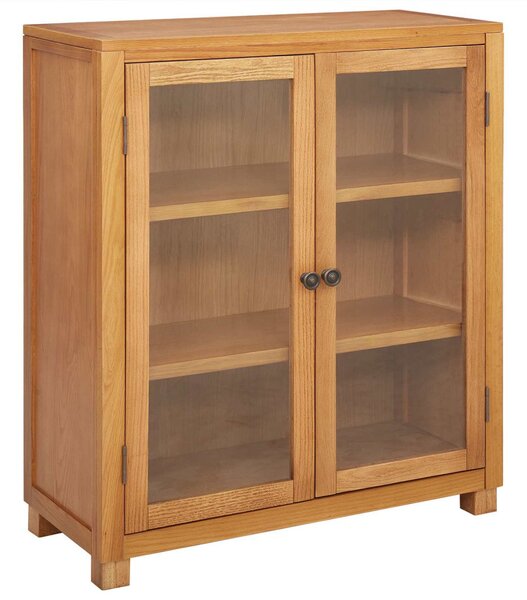 Cabinet polcokkal tárolóval Barna 80 x 35 x 95 cm Faanyag