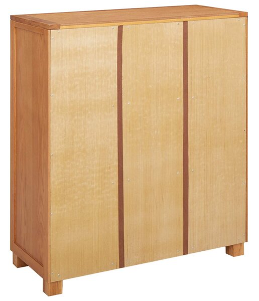 Cabinet polcokkal tárolóval Barna 80 x 35 x 95 cm Faanyag