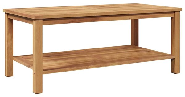 Dohányzóasztal Barna 110 x 55 x 45 cm Tömör tíkfa