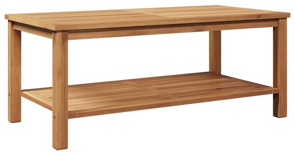 Dohányzóasztal Barna 110 x 55 x 45 cm Tömör tíkfa