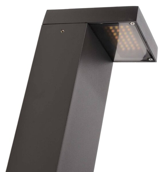 Deko-Light Lerna LED útvilágítás, magasság 100 cm, CCT, szürke, foglalat, Alu / szürke / cink, Alumínium, Modern