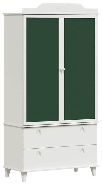 Krétával Írt Dresser ROROS Fehér 90 x 45 x 180 cm Faanyag