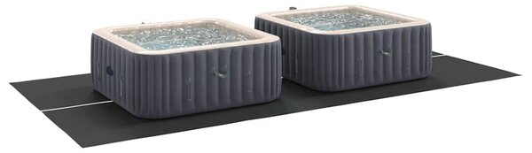 Medence alatlappal Fekete 500 x 250 x 0,1 cm Nemes szövet