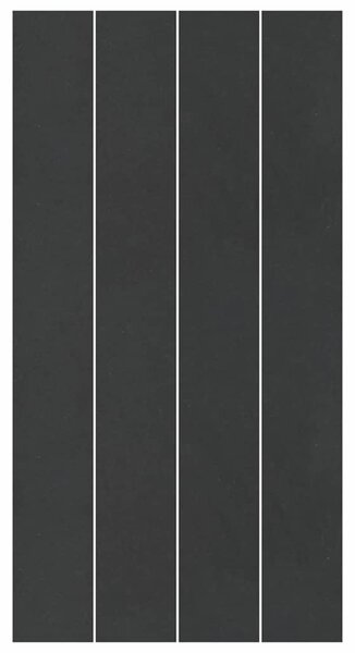 Medence alatlappal Fekete 820 x 420 x 0,1 cm Nemes szövet
