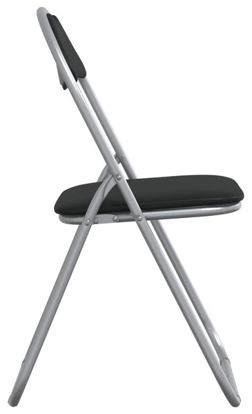 VidaXL Összecsukható szék 8 db fekete és szürke 48 x 43,5 x 81 cm