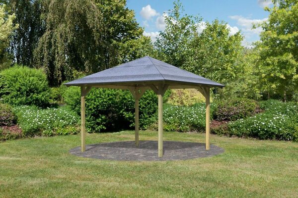 Karibu Cordoba fa kerti pavilon, 289 cm x 289 cm