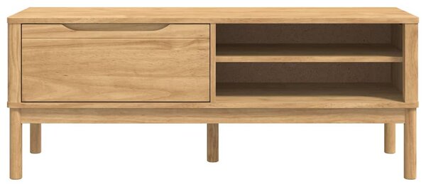 Előszoba pad FLORO Faggyú barna 115 x 40 x 45 cm Tömör fenyőfa