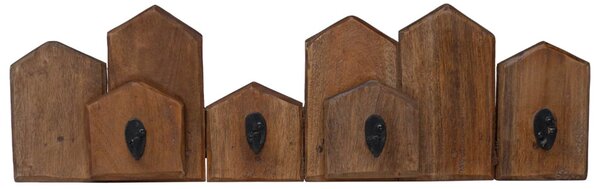 Fogas Barna 48 x 8 x 15 cm Tömör Mahagóni Fa