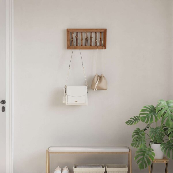 Fogas Barna 50 x 11 x 25 cm Tömör Mahagóni Fa