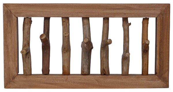 Fogas Barna 50 x 11 x 25 cm Tömör Mahagóni Fa