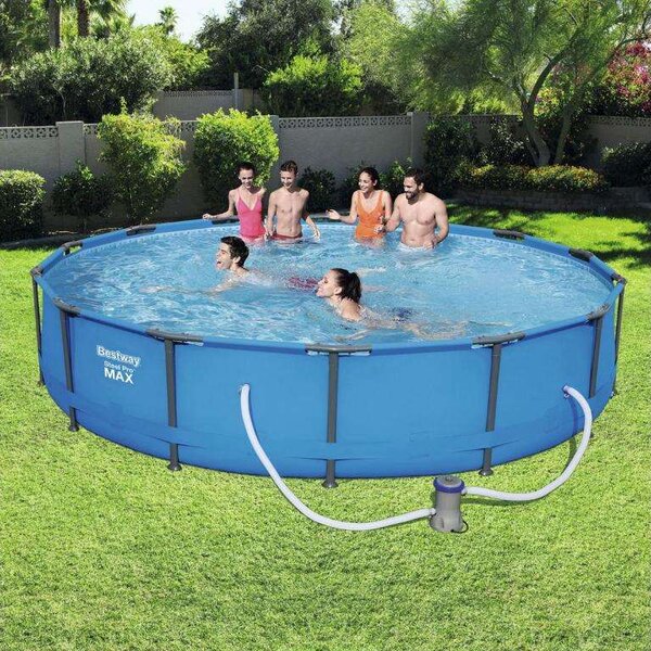 Bestway Steel Pro Max Fémvázas medence szett 427x84cm (8050055)