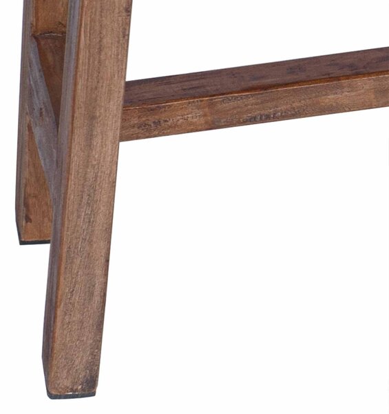 Asztal fiókkal Barna 110 x 30 x 79 cm Tömör Mahagóni Fa