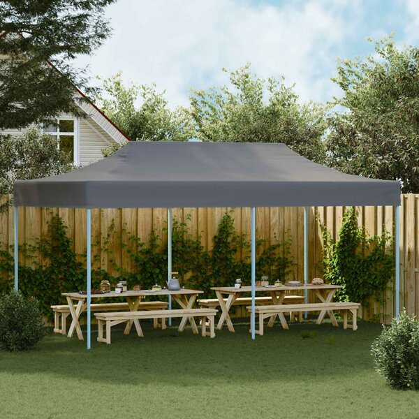 VidaXL Partysátor Antracit 291 x 580 x 315 cm Oxford Szövet