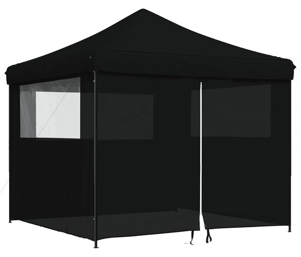 VidaXL Partysátor Fekete 292 x 292 x 315 cm Oxford Szövet