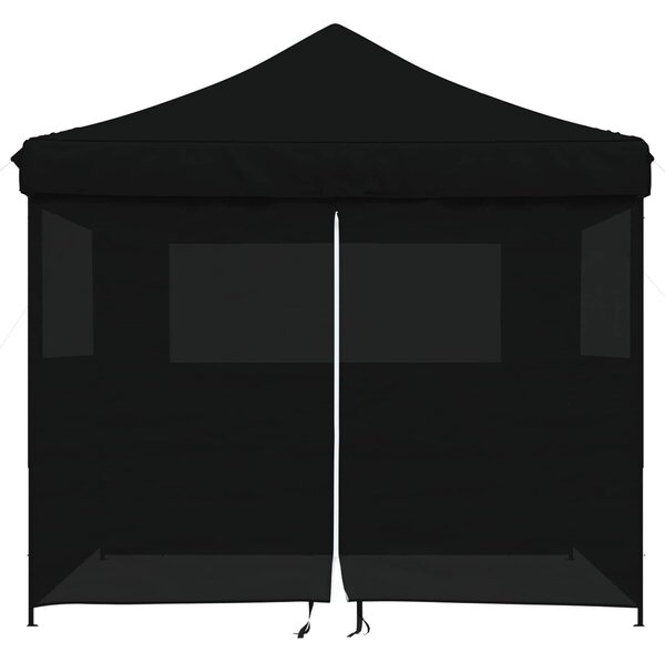 VidaXL Partysátor Fekete 292 x 292 x 315 cm Oxford Szövet
