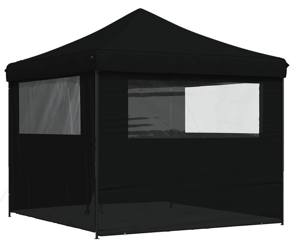 VidaXL Partysátor Fekete 292 x 292 x 315 cm Oxford Szövet