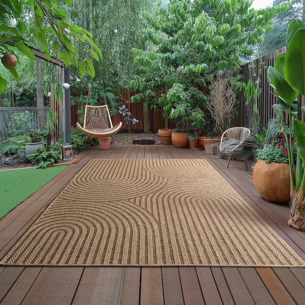 Barna kültéri-beltéri szőnyeg 120x170 cm Timber 1401 – Ayyildiz Carpets