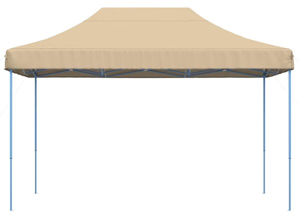 VidaXL Partysátor 279 x 410 x 315 cm, Oxford Szövet, Bézs