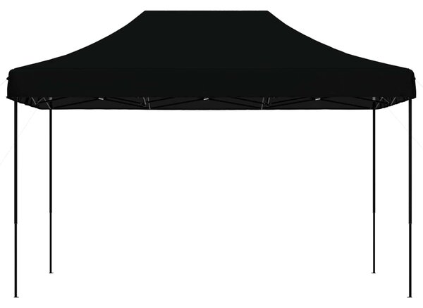 VidaXL Partysátor 279 x 410 x 315 cm, Oxford Szövet, Fekete