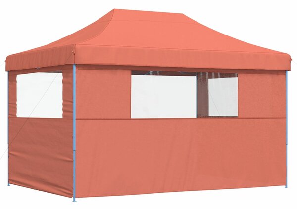 VidaXL Partysátor 279 x 410 x 315 cm, Oxford Szövet, Terrakotta